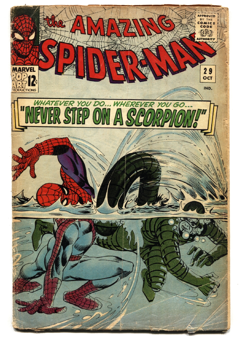 AMAZING SPIDER-MAN #29-comic book 1965 STEVE
