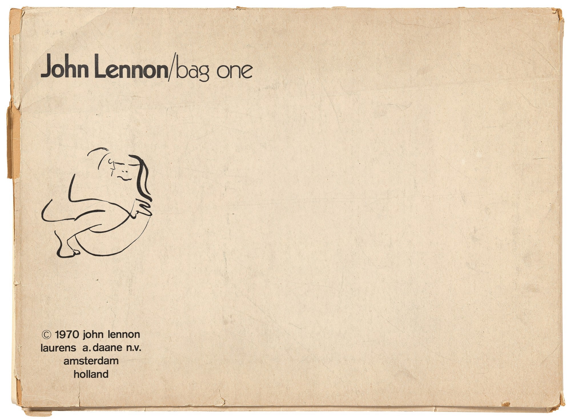 Bag One von LENNON John Very Good Unbound 1970 Between the Covers Rare Books Inc. ABAA