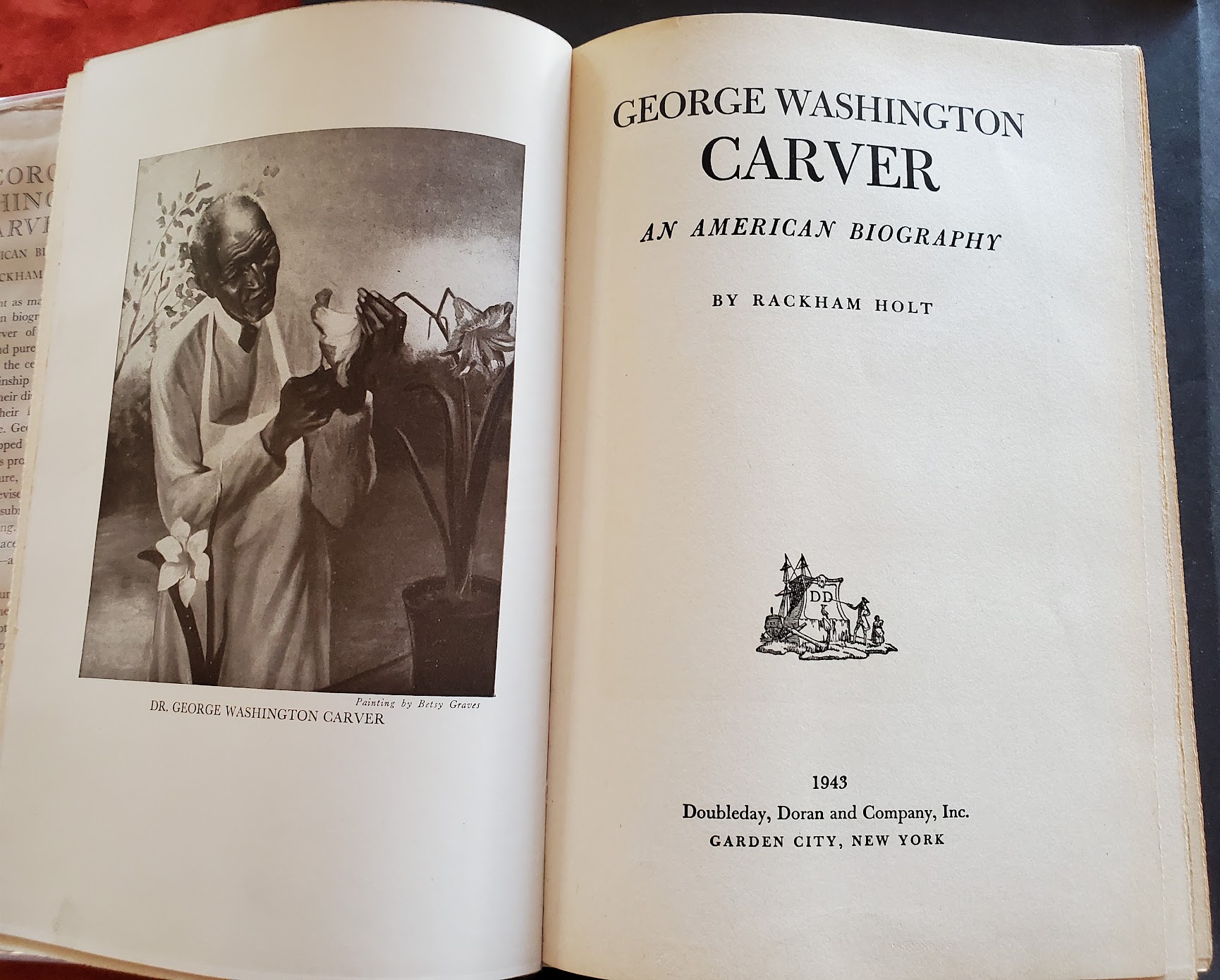 george washington carver biography book