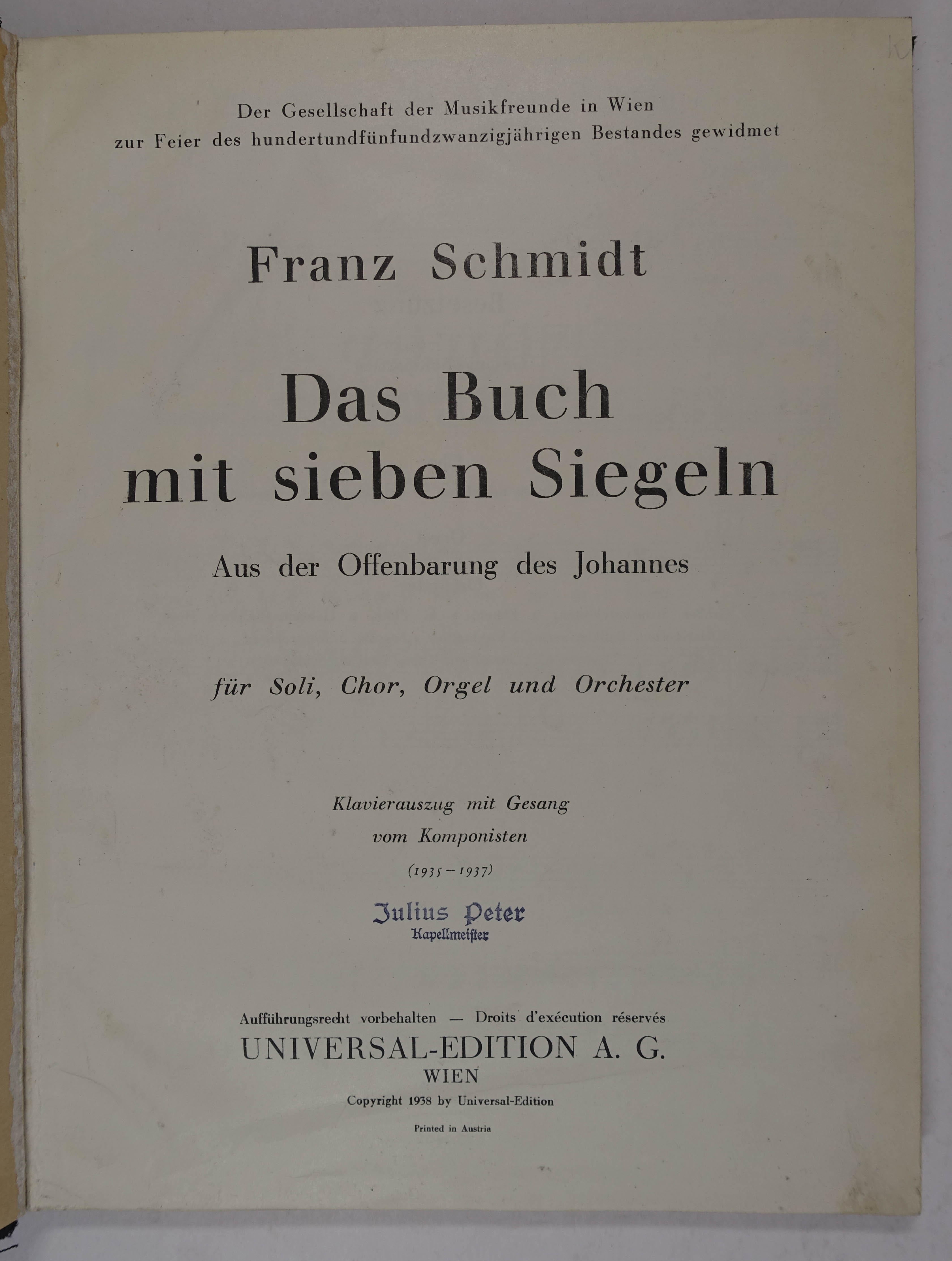 Das Buch Mit Sieben Siegeln | Barnebys