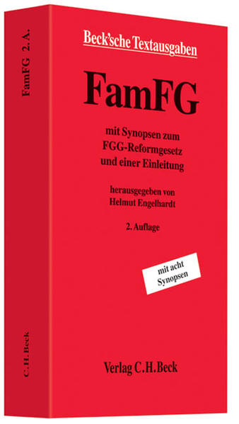 FamFG - Gesetz über das Verfahren in Familiensachen und in den Angelegenheiten der freiwilligen Gerichtsbarkeit.: Gesetz über Gerichtskosten in Familiensachen. Gesetz über Gerichtskosten in Familiensachen. - Engelhardt, Helmut,