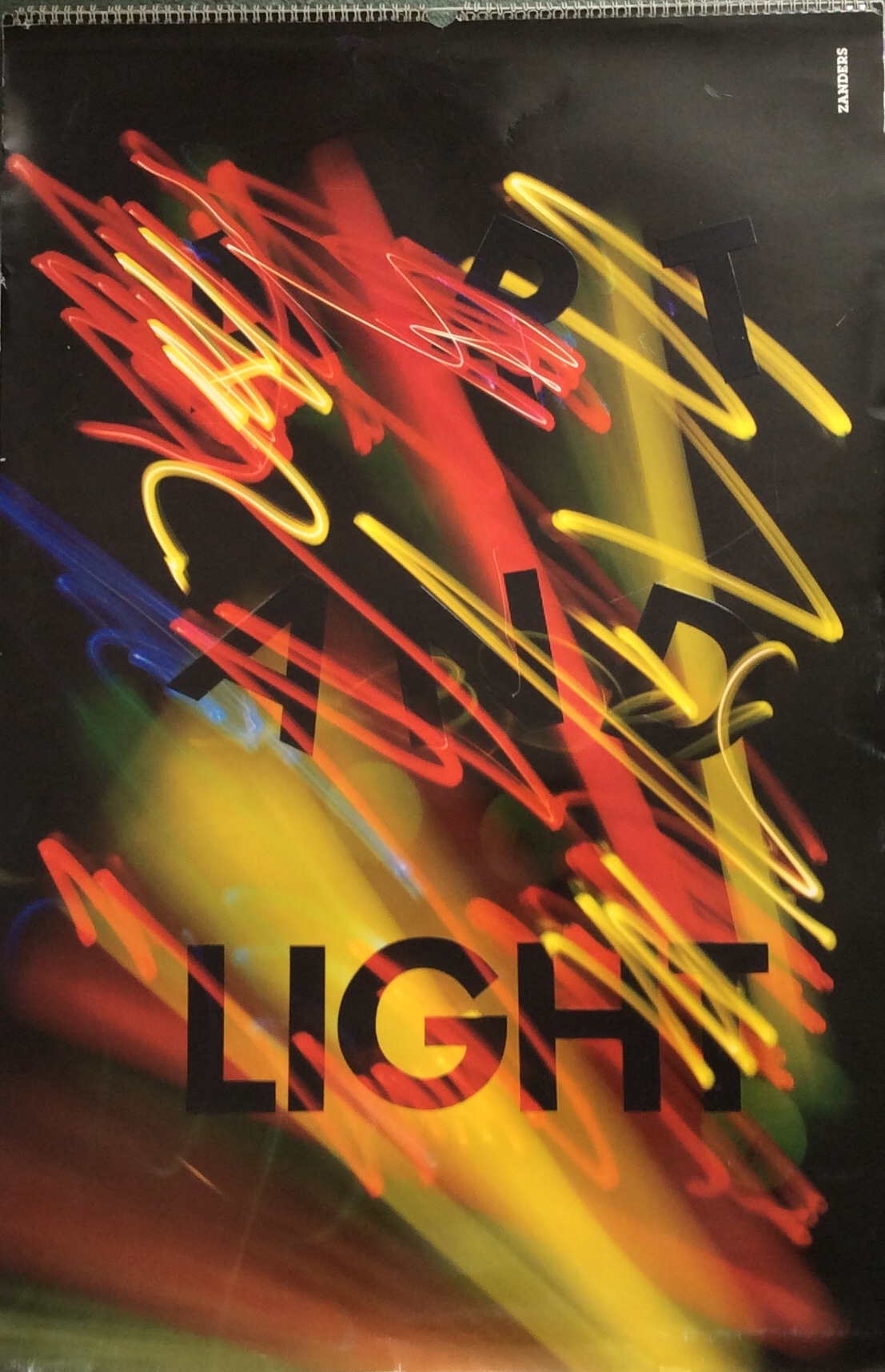 入荷now 口コミ (1986) CALENDAR: LIGHT AND ART 1987 1st Art  Edition カレンダー