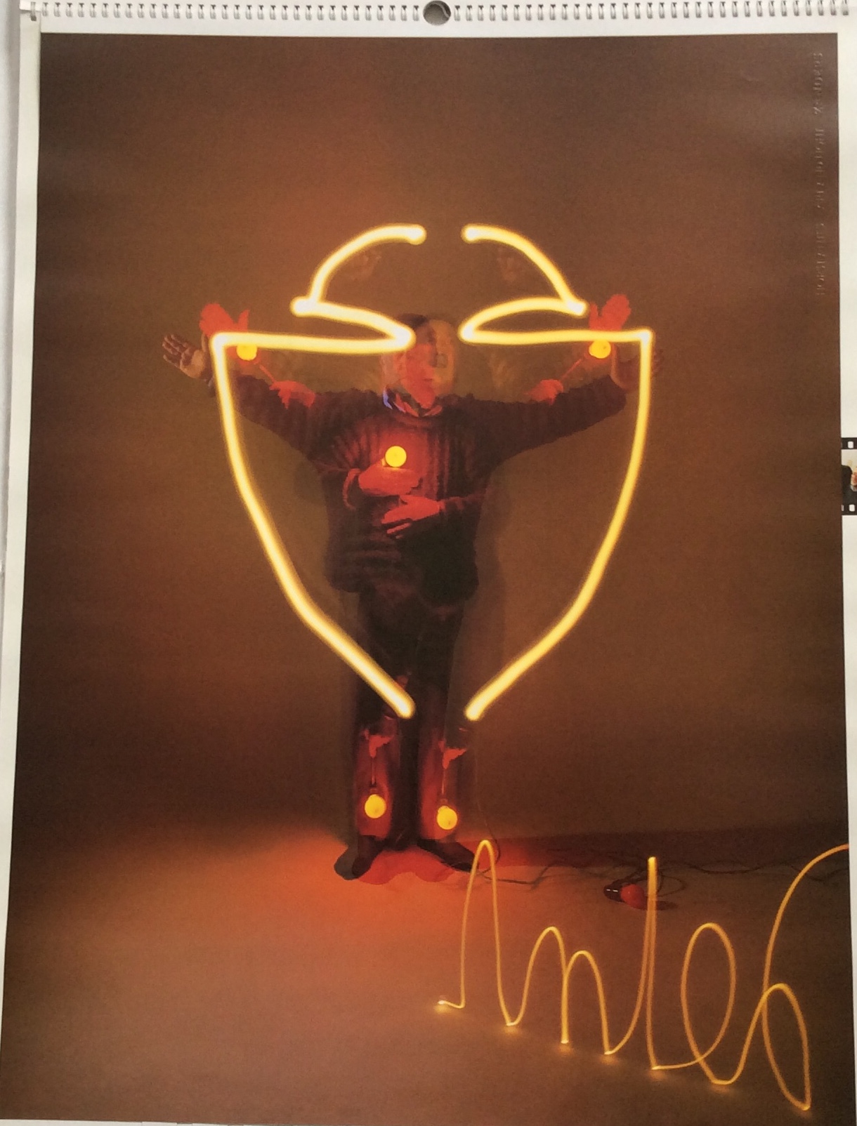 【逸品】 AND ART 1987 LIGHT Art  Edition 1st (1986) CALENDAR: カレンダー