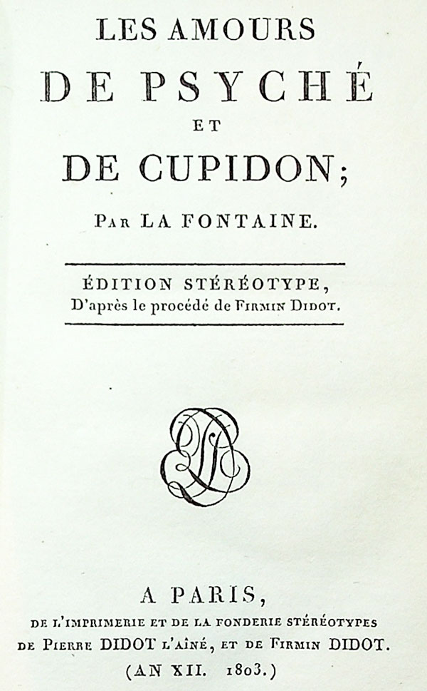 Les Amours de Psyche et de Cupidon by Jean de La Fontaine Les Amours de Psyche et de Cupidon by Jean de La Fontaine