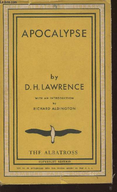 Apocalypse - Lawrence D.H., Aldington Richard