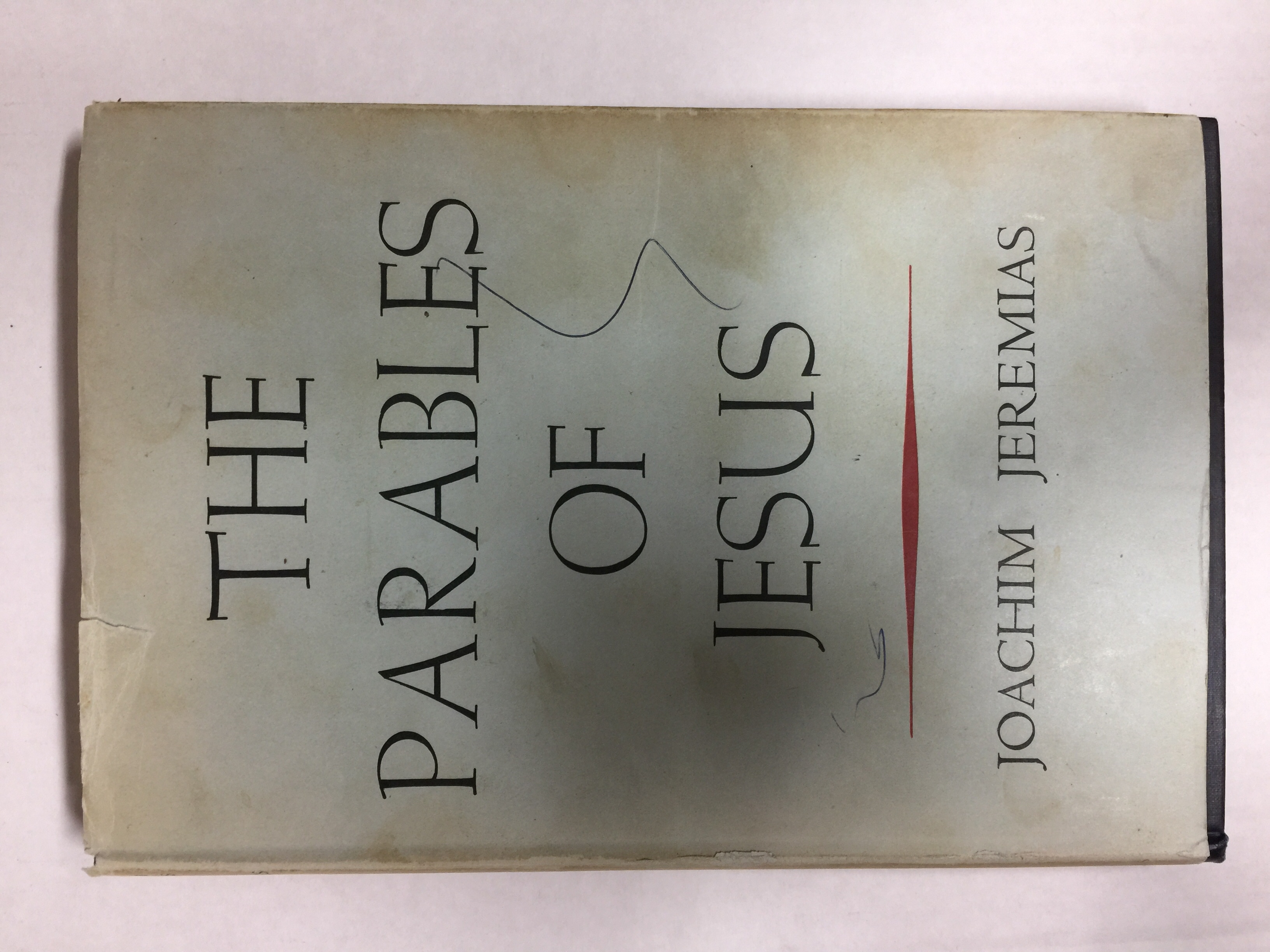 The parables of Jesus by Jeremias, Joachim: Good Hardcover (1954 ...