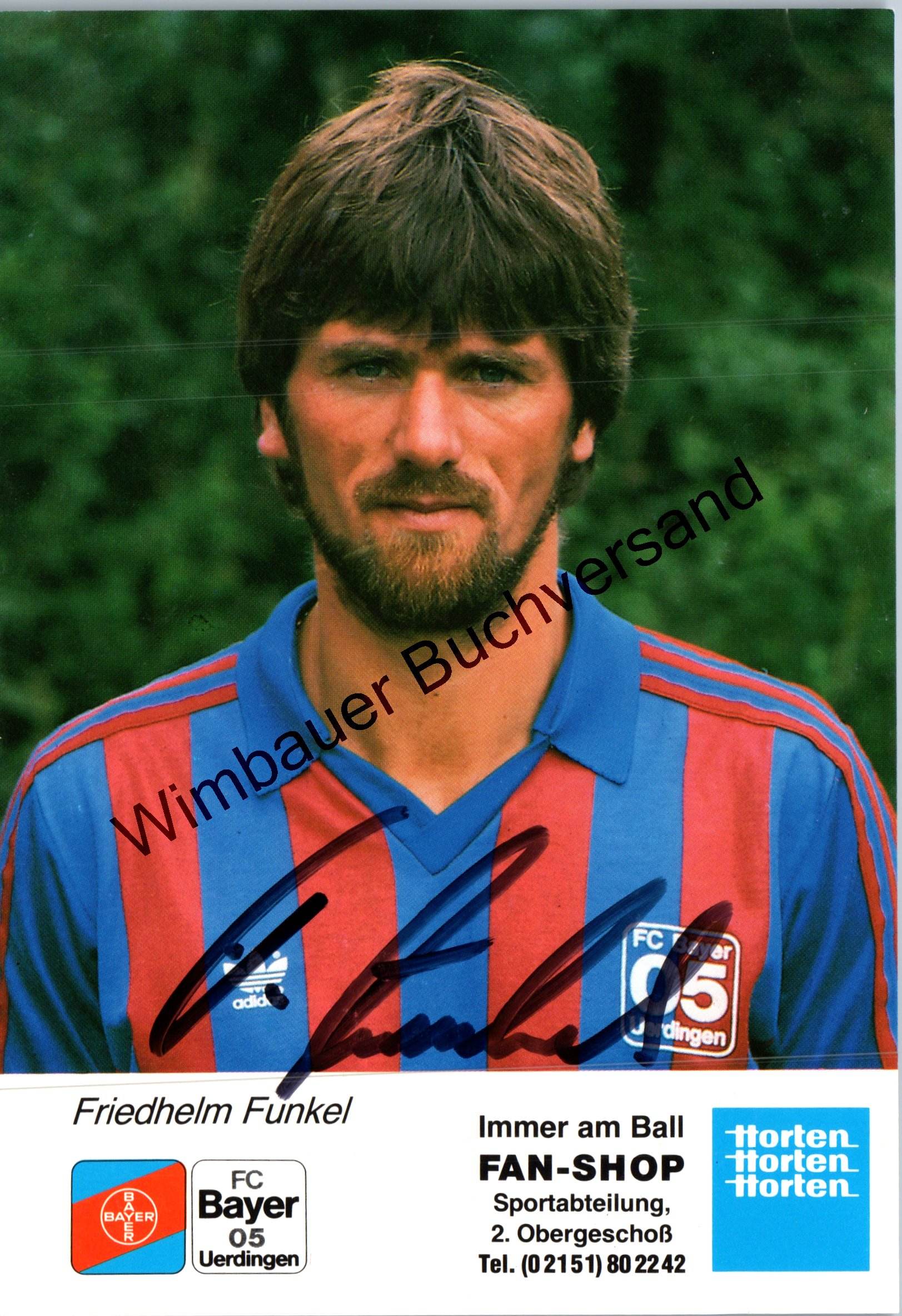 Original Autogramm Friedhelm Funkel Bayer Uerdingen /// Autograph ...
