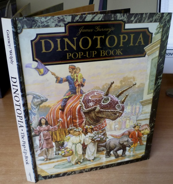 Pooktook James Gurney's DINOTOPIA Triple Fold-Out Chase Card 3 
