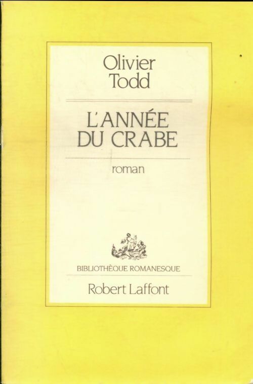 L'année du crabe - Todd Et Todd - Todd Et Todd