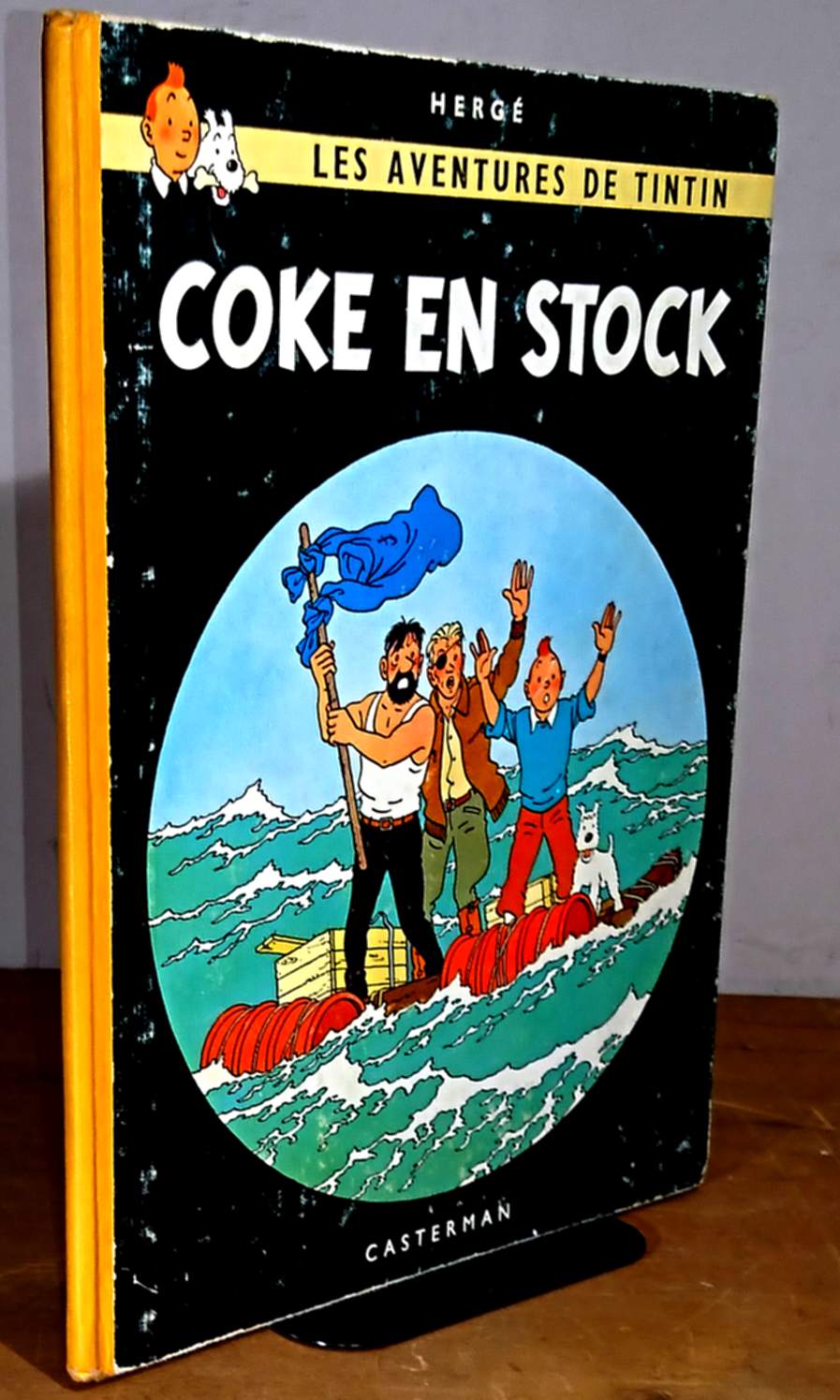 COKE EN STOCK - HERGE