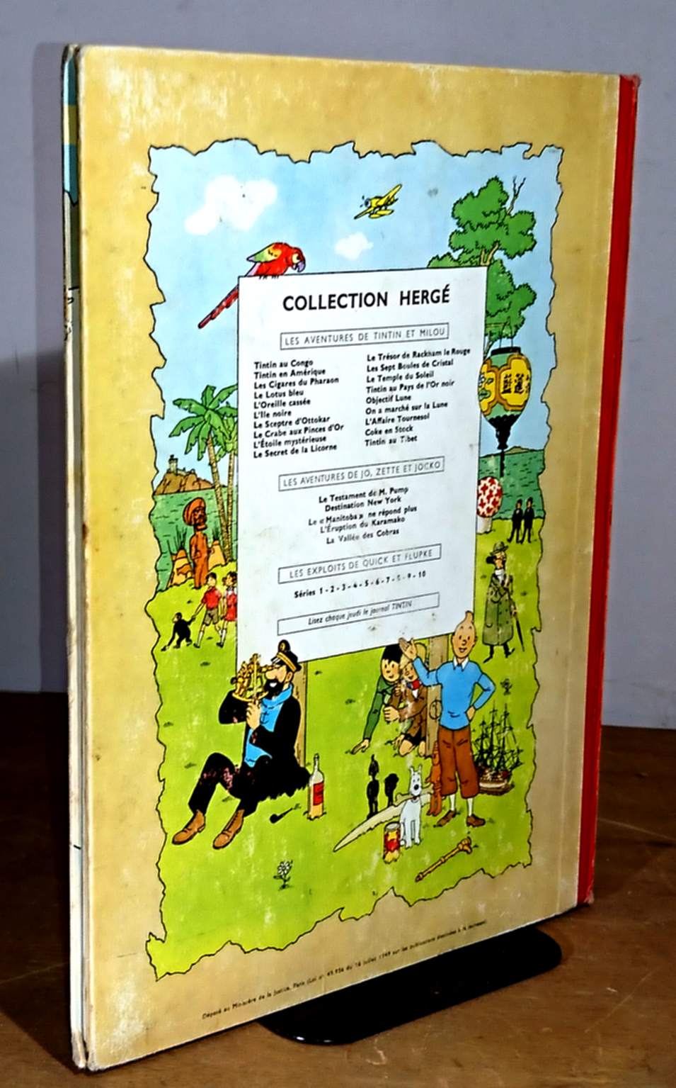 Tintin - 3 aventures - Vol. 5 : Objectif Lune + On a marché sur la