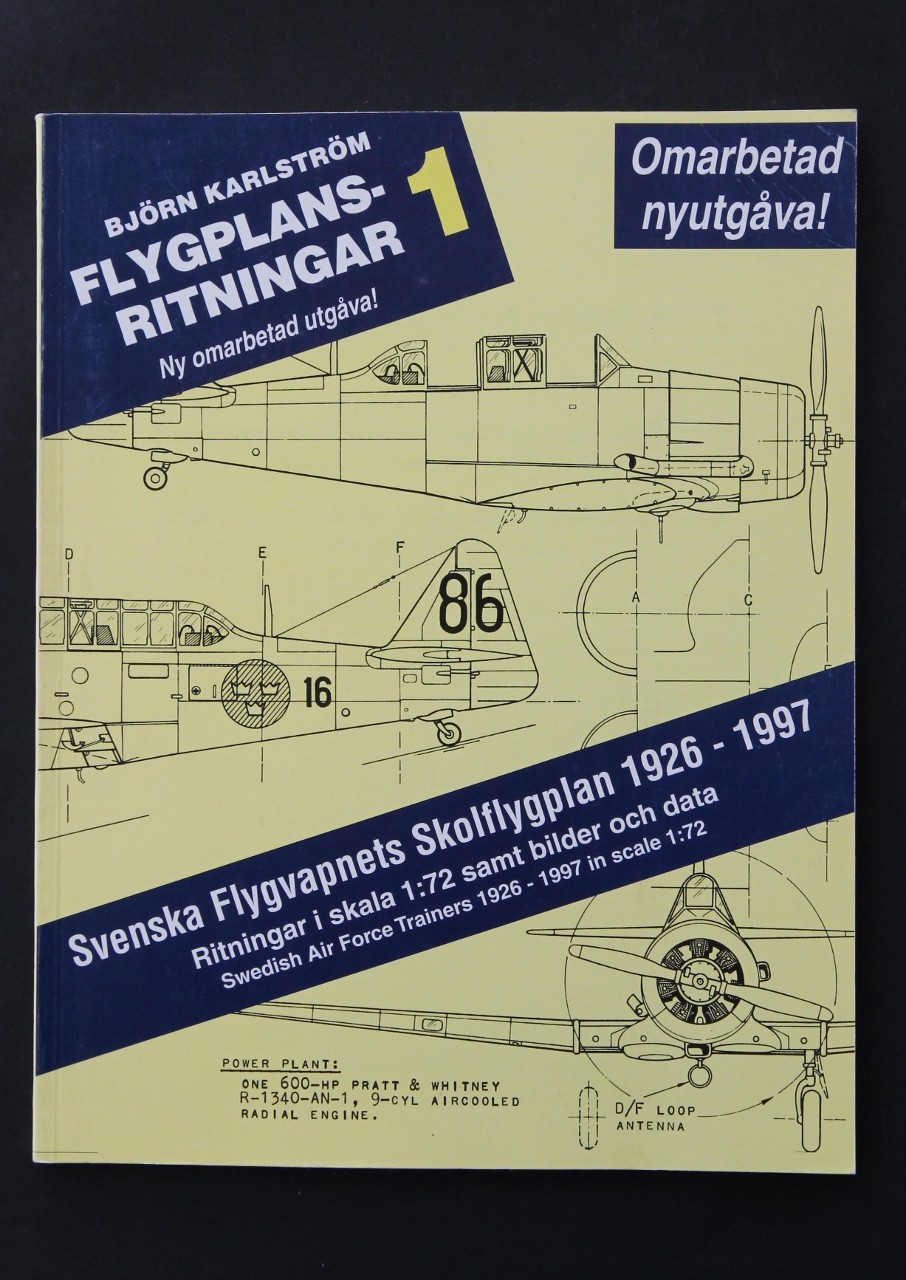 FLYGPLANS-RITNINGAR（航空機図面集） Flygplansritningar 1 by Bjorn Karlstrom: Near Fine Soft cover