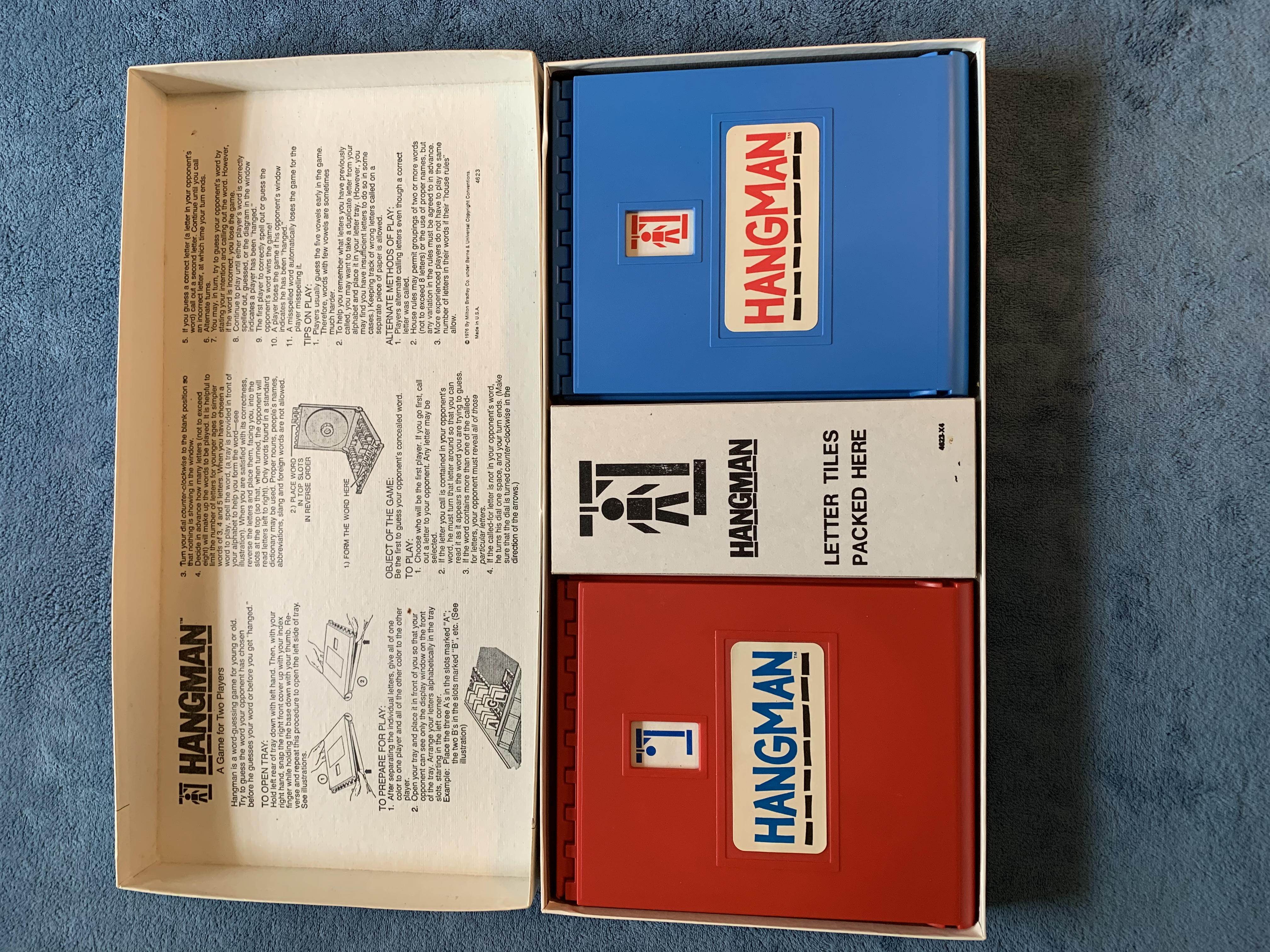 Vintage HANGMAN A Classic American Game for Two Complete