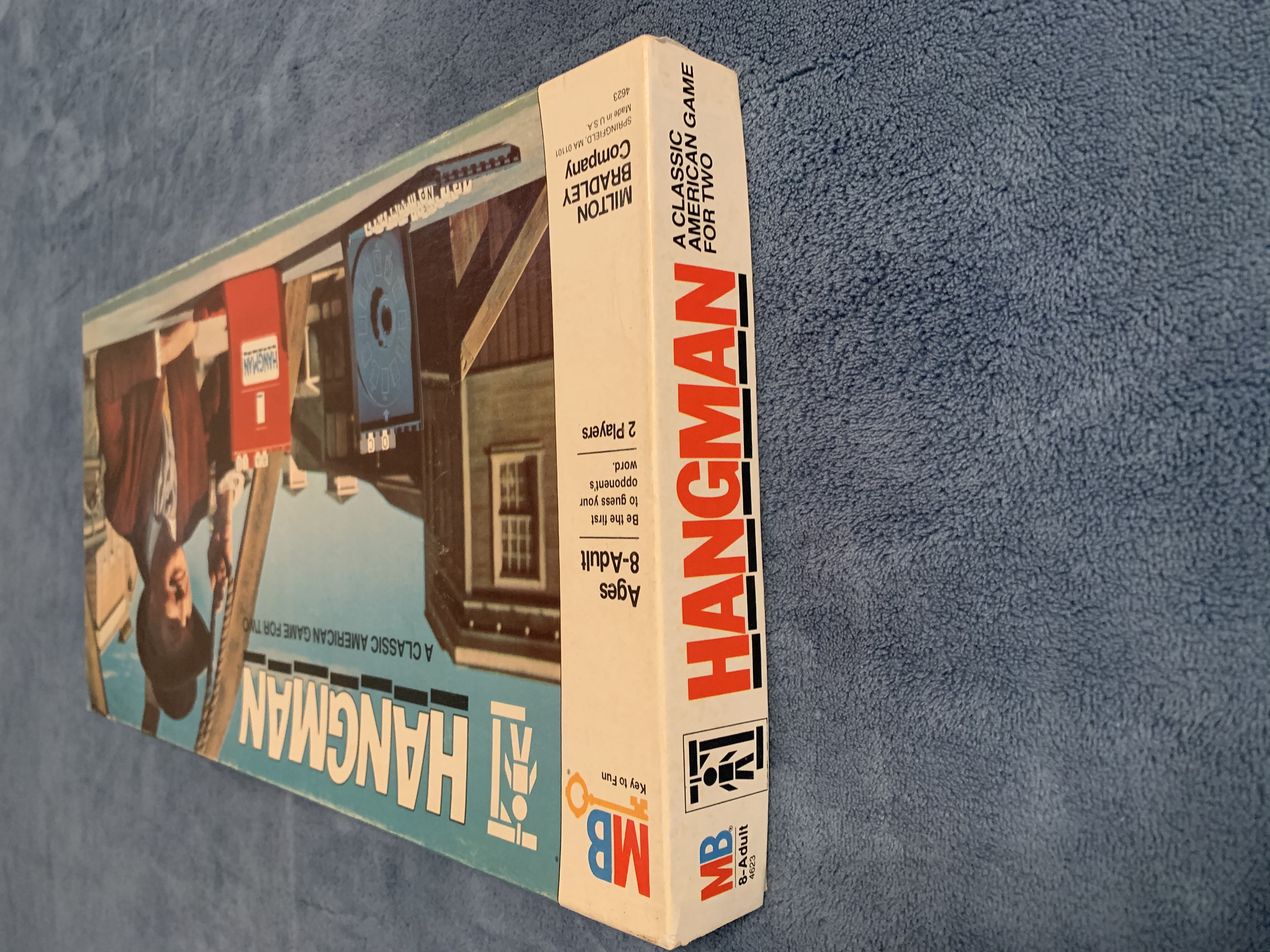  Milton Bradley 1988 Hangman Board Game : Toys & Games
