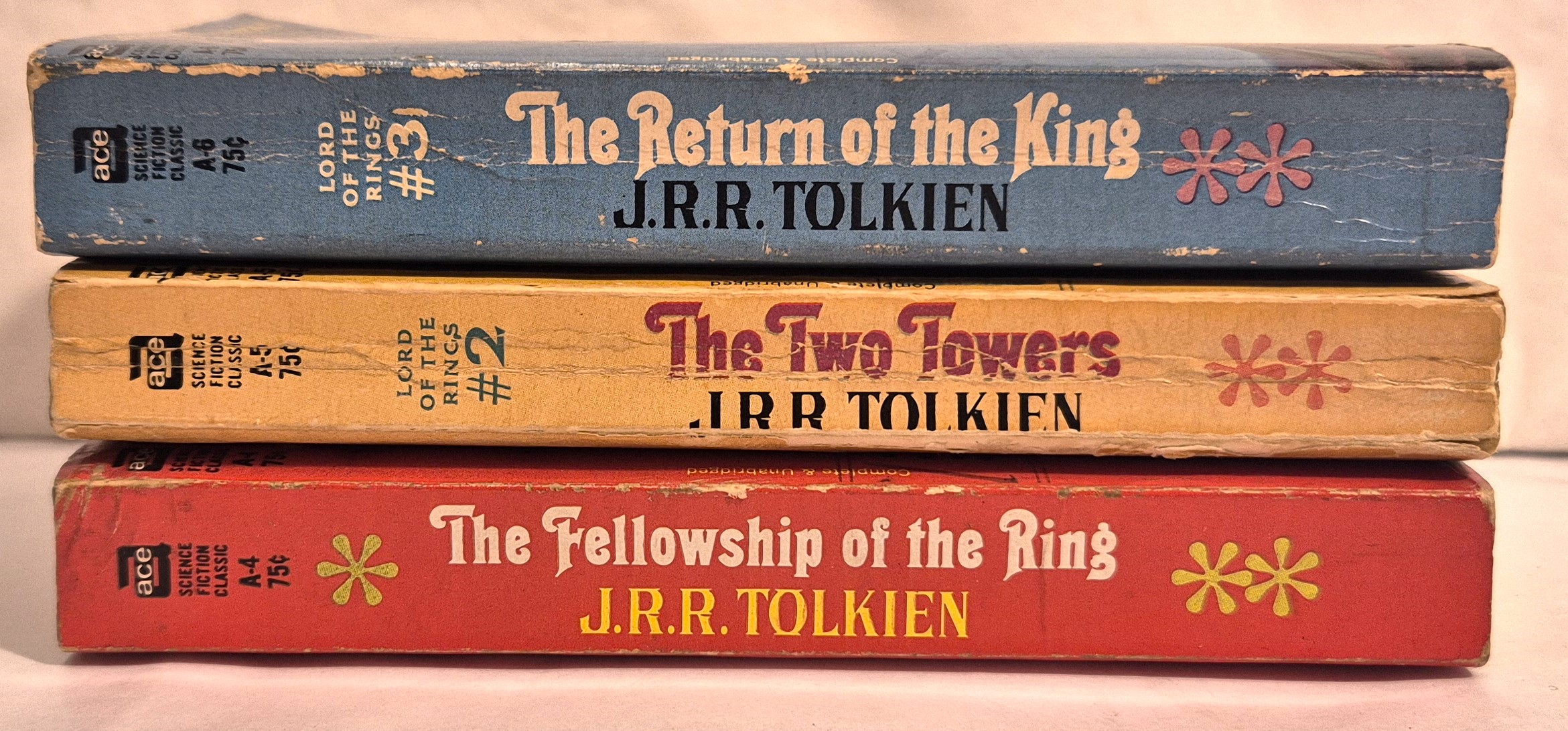 The Lord of the Rings. Illegal ACE Paperbacks The Fellowship of the ...
