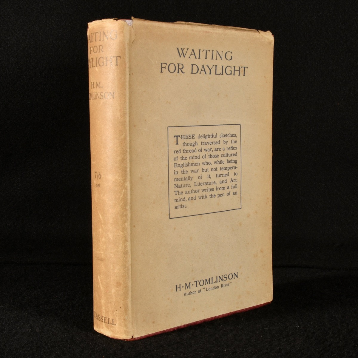 Waiting for Daylight H. M. Tomlinson [Bon] [Couverture rigide]