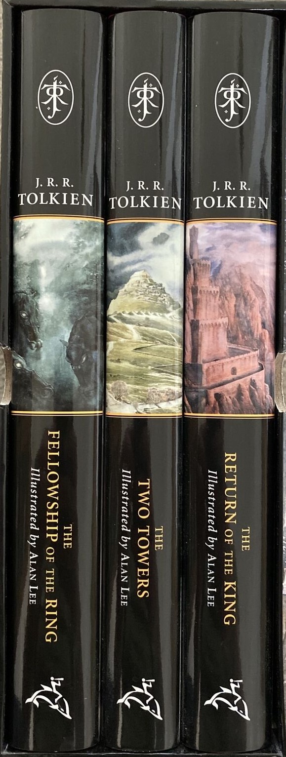 The Lord Of The Rings, 2002, Alan Lee illustrated by J.R.R. Tolkien Fine Hardcover (2002) First