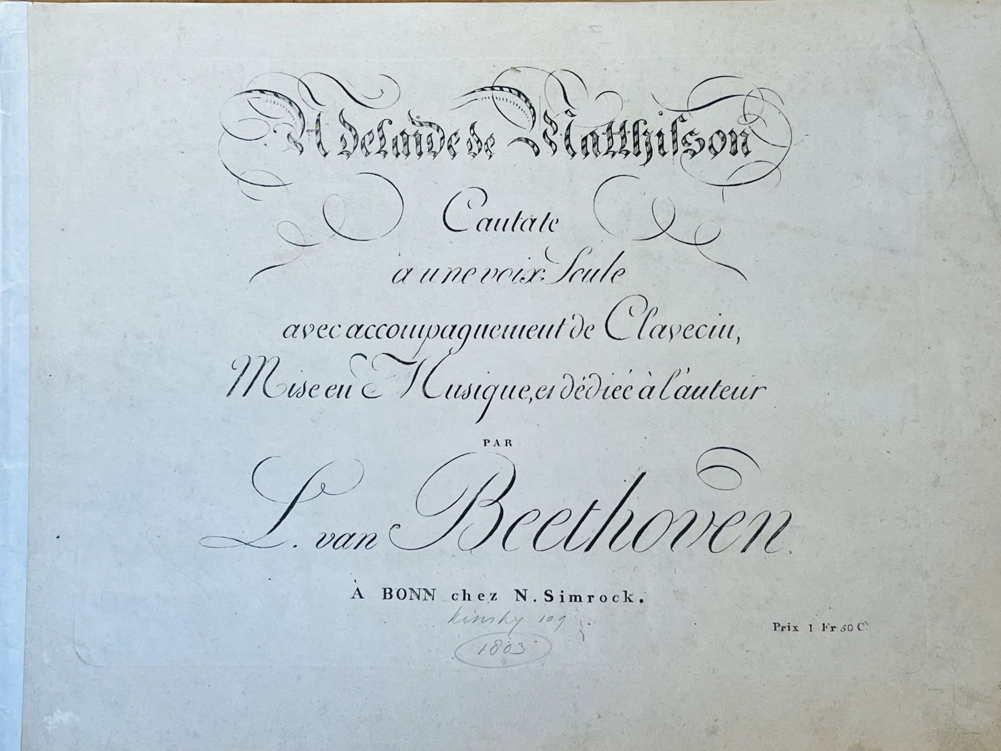 beethoven abebooks