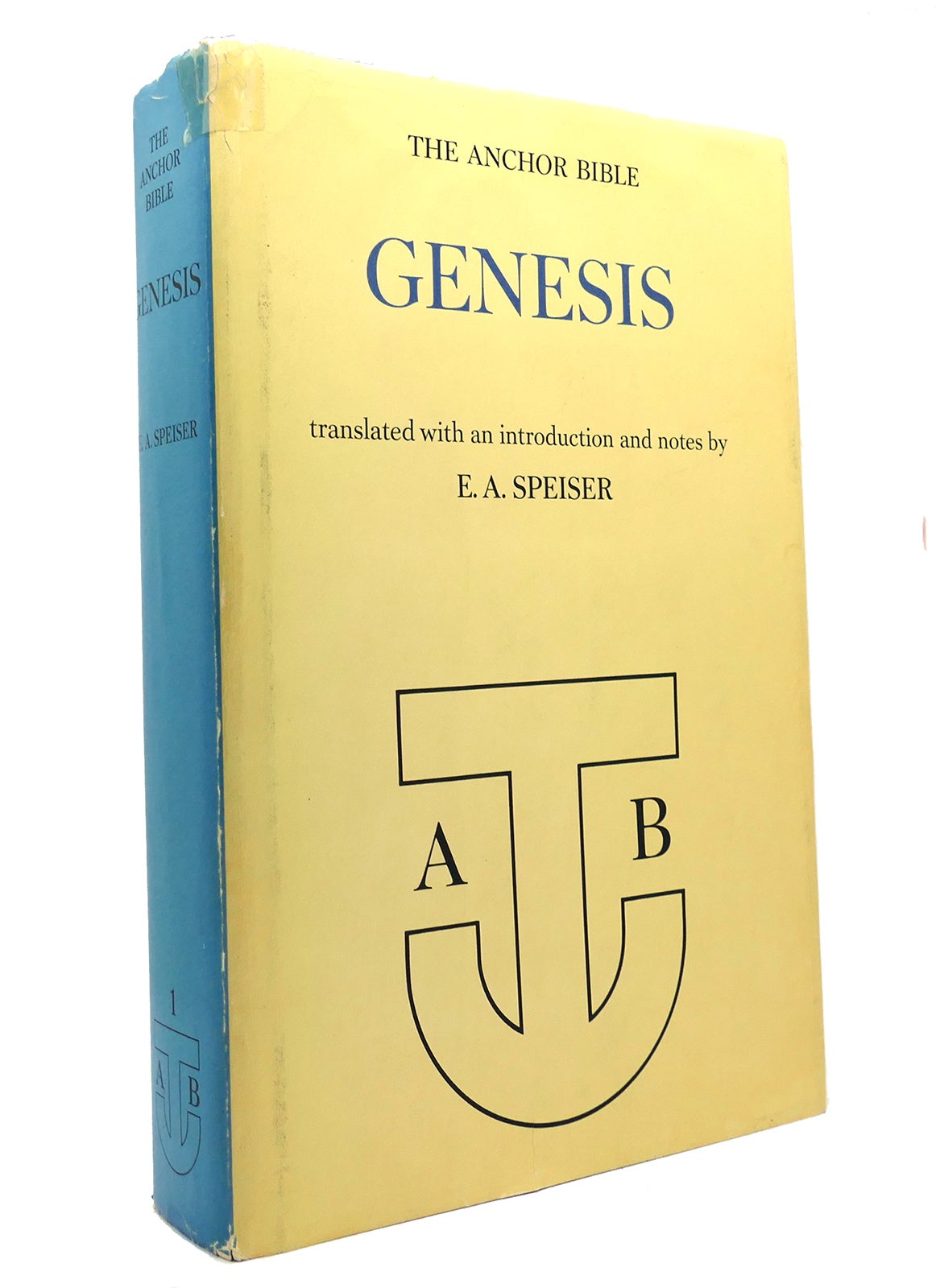 THE ANCHOR BIBLE Genesis by E. A. Speiser Hardcover (1964) First