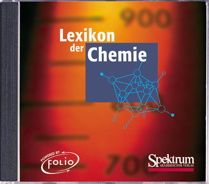 Lexikon der Chemie, 1 CD-ROMFür Windows 95/98/2000/NT