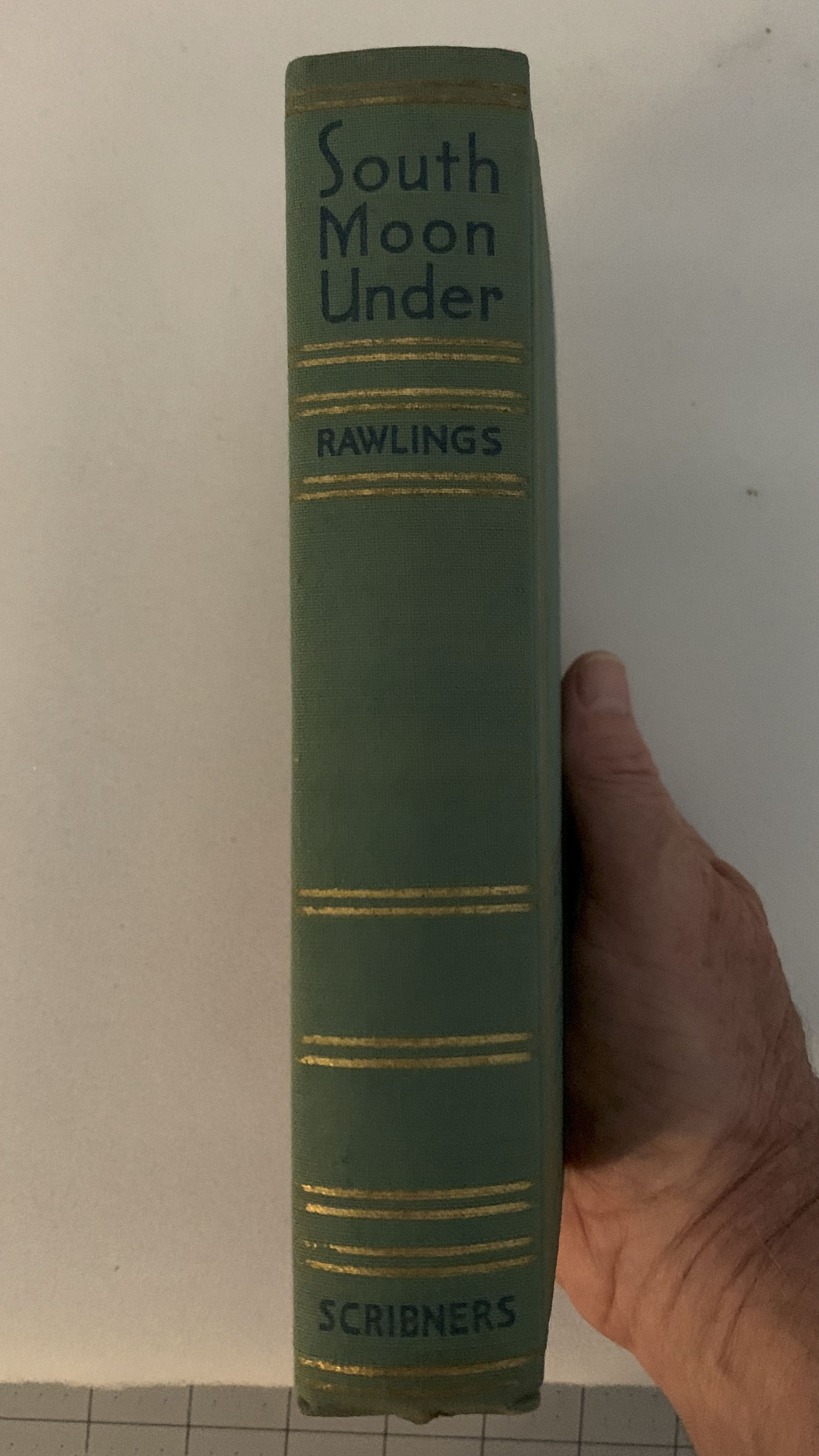 South Moon Under by Marjorie Kinnan Rawlings Near Fine Hardcover 1st Edition, Signed by Author