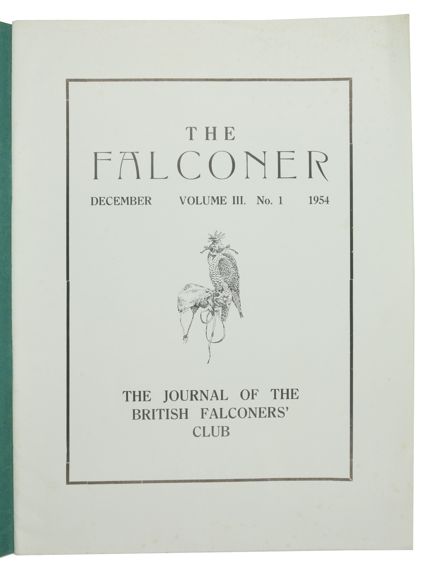 The British Falconers' Club – Maintain the falconer and the