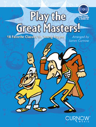 Play the great Masters (+CD) for bassoon (trombone, euphonium) treble clef and bass clef - Curnow, James