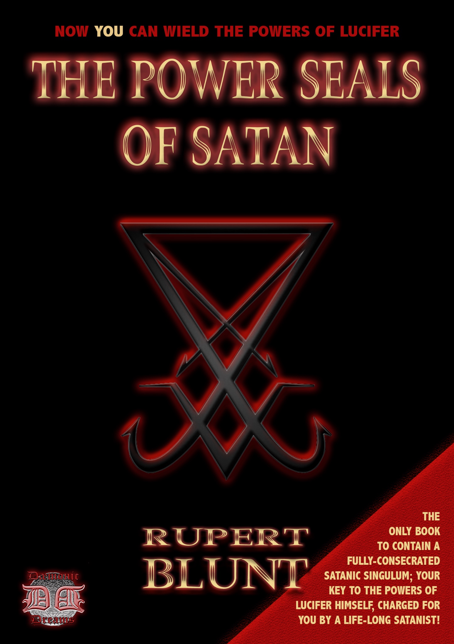Die Power Dichtungen Satans Rupert Blunt Barr okkulten Magic schwarz zauberfoliant Magie 