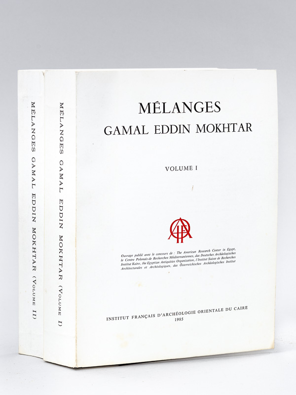Mélanges Gamal Eddin Mokhtar (2 Tomes - Complet) - POSENER-KRIEGER, Paule