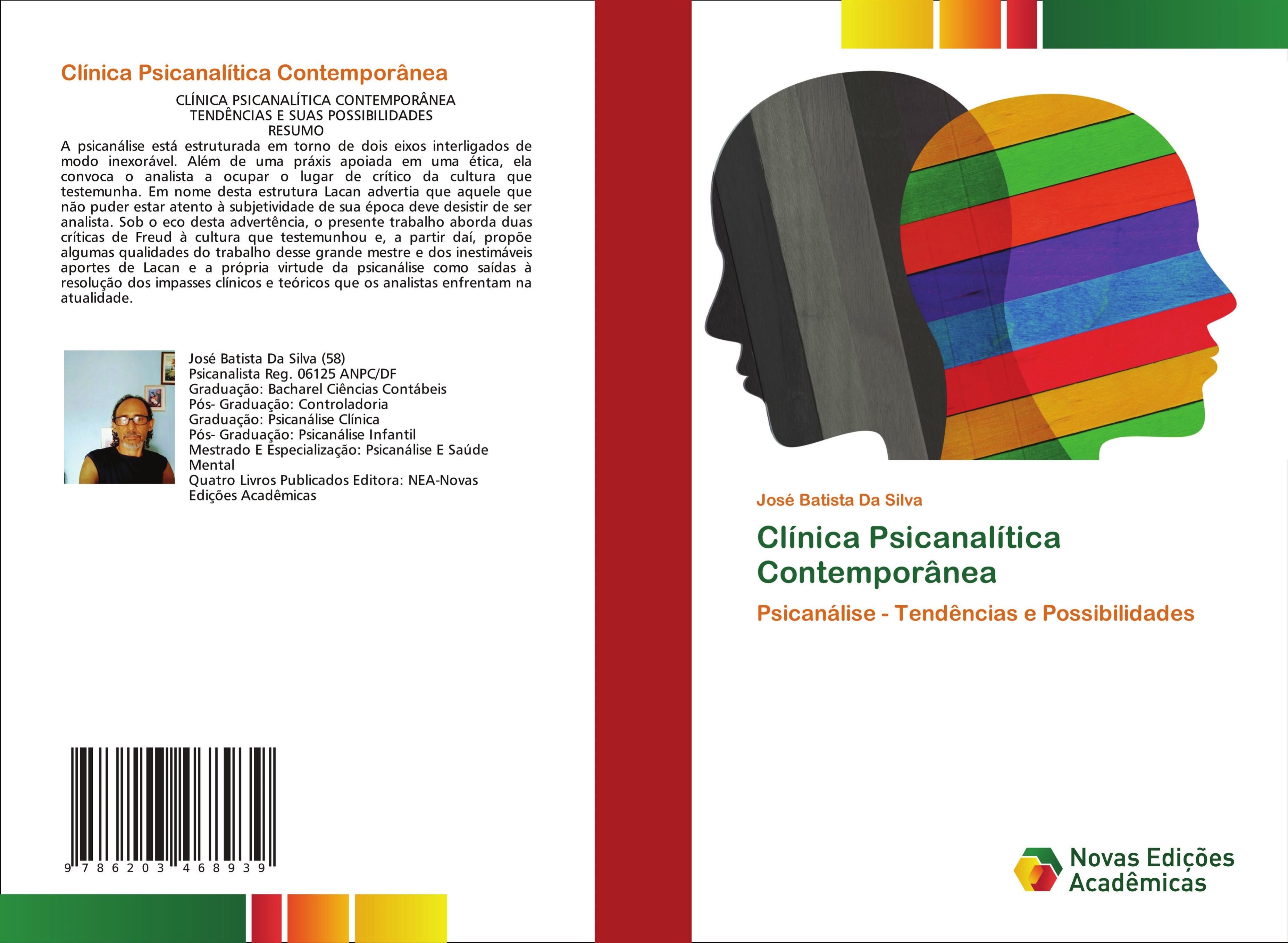 ClÃÂnica PsicanalÃÂtica Contemporânea - Batista Da Silva, José