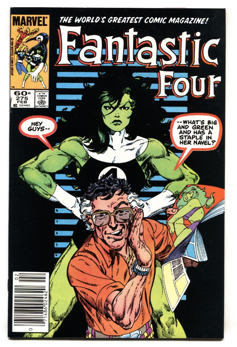 Fantastic Four #275 She-Hulk Stan Lee cover VF/nm: (1984) Comic | DTA Collectibles