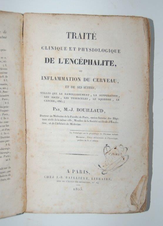 Traité clinique et physiologique de l'encéphalite, ou inflammation du ...