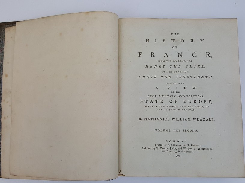 The History of France, From the Accession of Henry the Third, to the ...