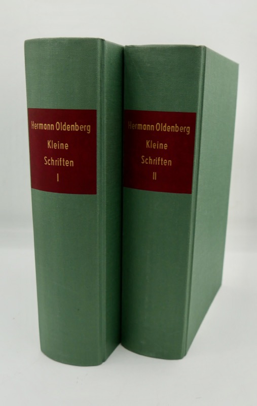 Kleine Schriften. I-II. - OLDENBERG (Hermann)