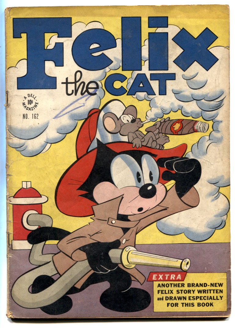 FELIX THE CAT - Four Color Comics #162 1947-Cigar cover- VG: (1947) Comic |  DTA Collectibles