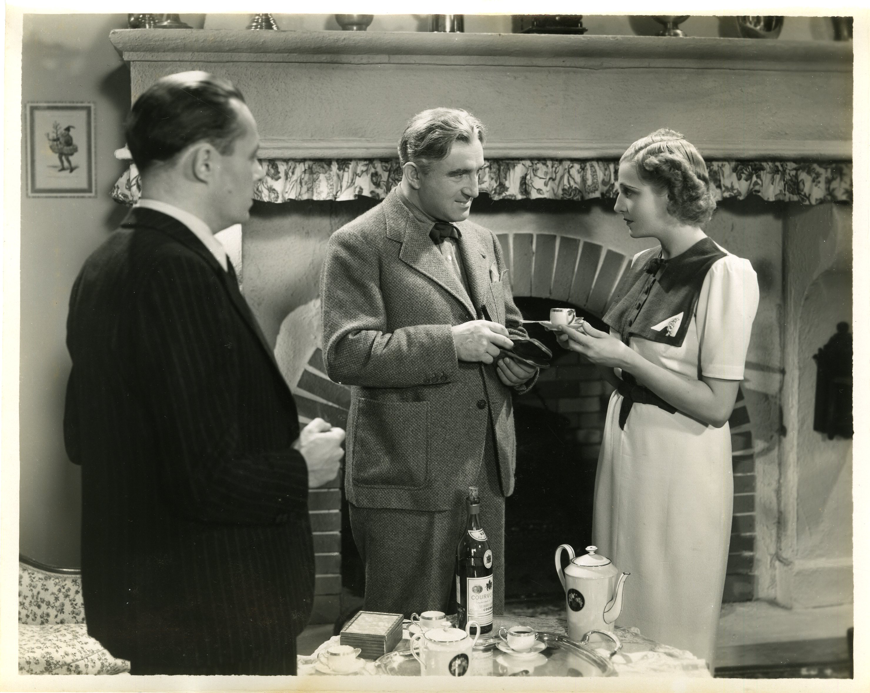 L Assaut Realise Par Pierre Jean Ducis En 1938 D Apres La Piece De Henri Bernstein De Gauche A Droite Marcel Vergne Charles Vanel Alice Field Photo De Presse Originale Paramount