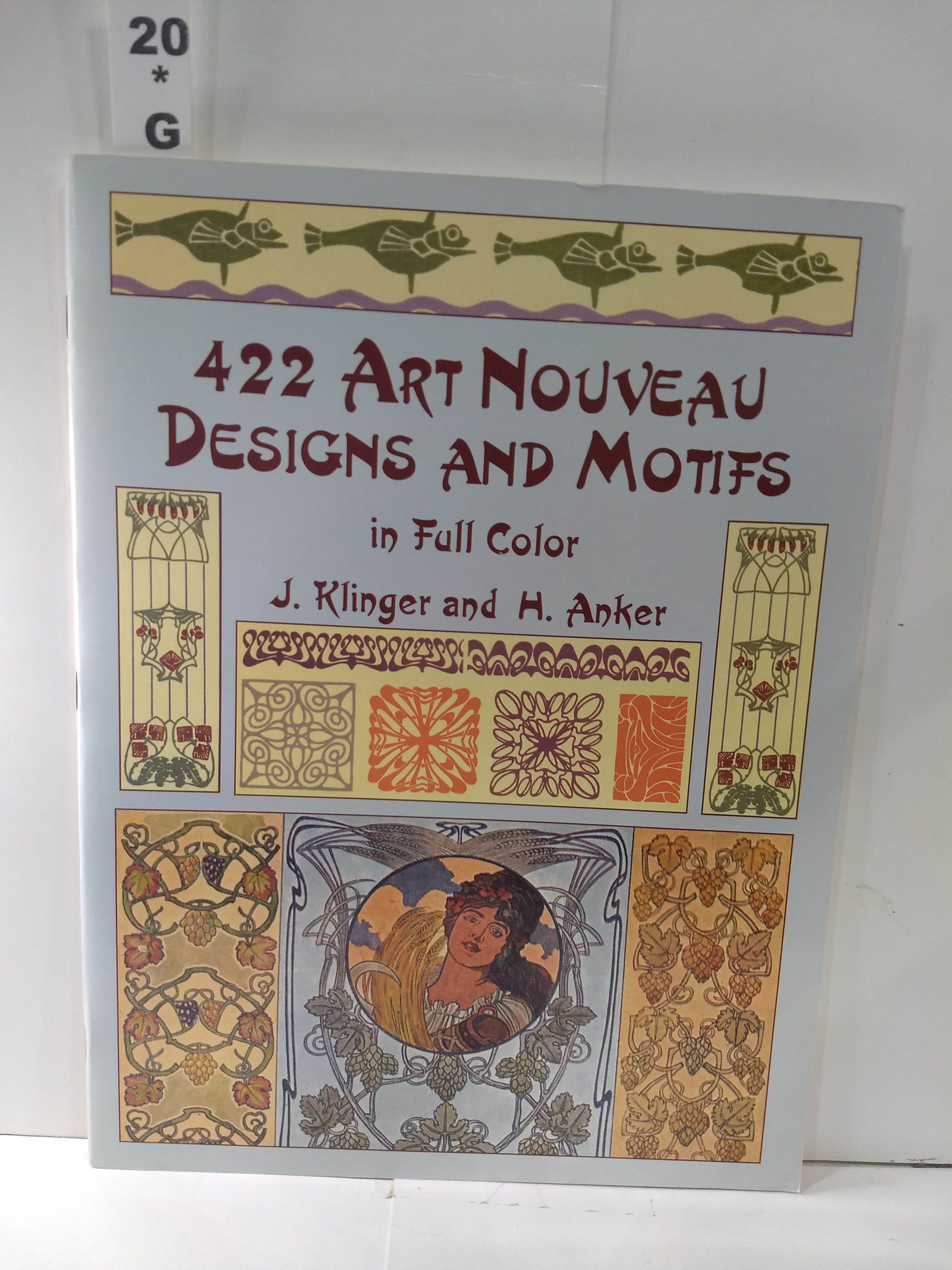 422 Art Nouveau Designs and Motifs in Full Color - Julius Klinger