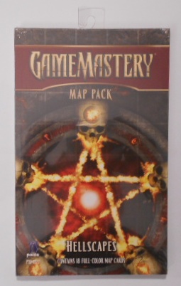 GameMastery Map Pack: Hellscapes. Contains 18 Full-Color Map Cards. - Staff, Paizo and Corey Macourek