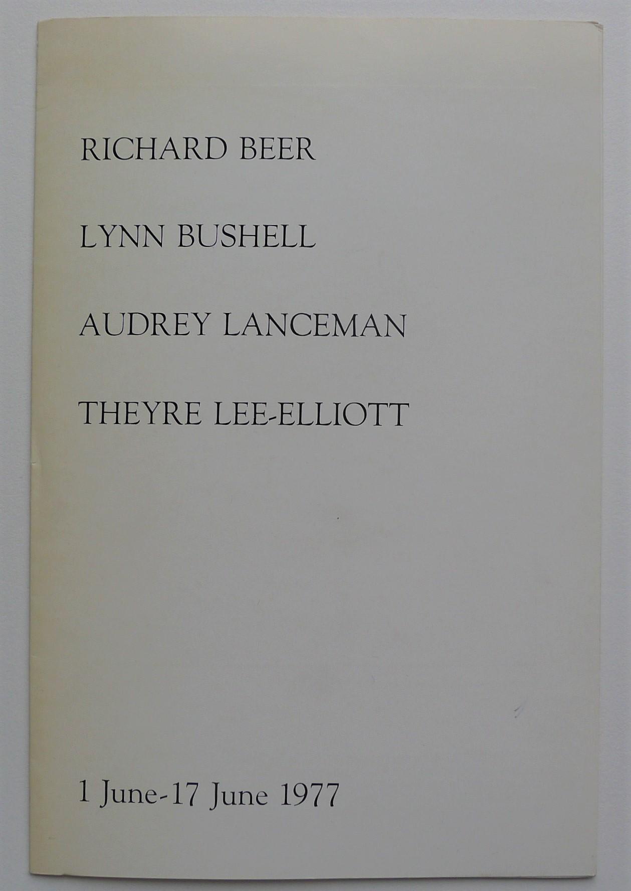 Richard Beer, Lynn Bushell, Audrey Lanceman. Theyre Lee-Elliott ...