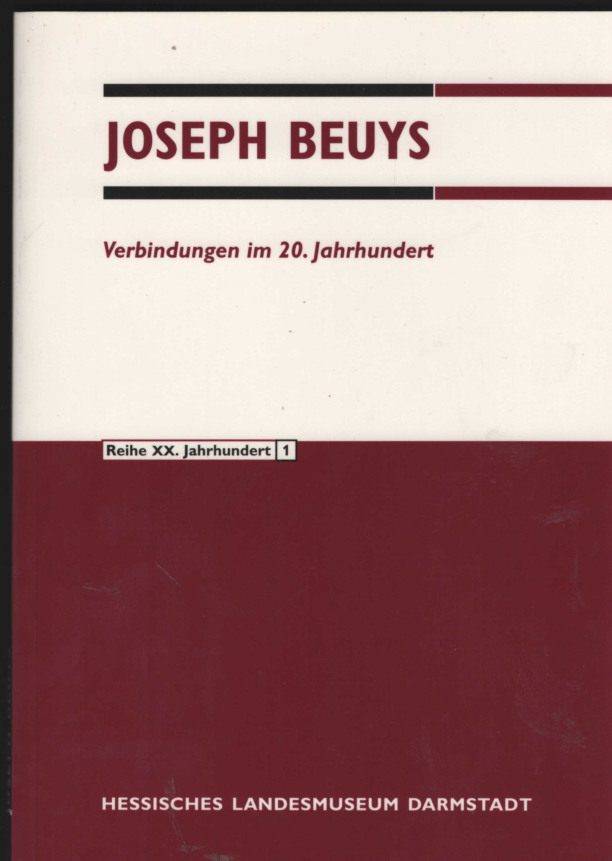 Joseph Beuys. Verbindungen im 20. Jahrhundert. Eine Tagung im Hessischen Landesmuseum Darmstadt, 5/6. Mai 2000. Redaktion: Klaus-D. Pohl. (= Reihe XX. Jahrhundert 1).