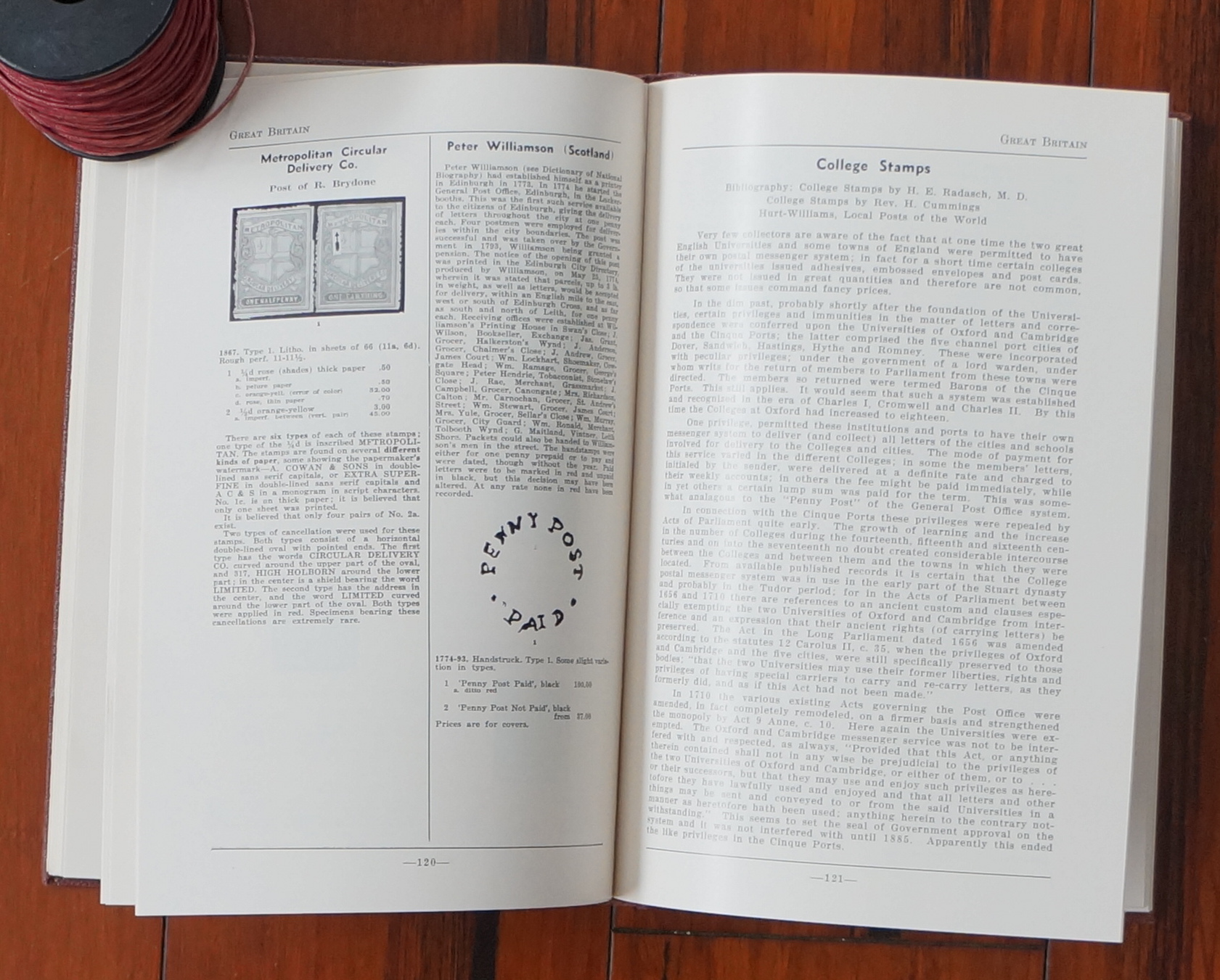 Billigs Philatelic Handbook. Volume 16 by Billig, Fritz 