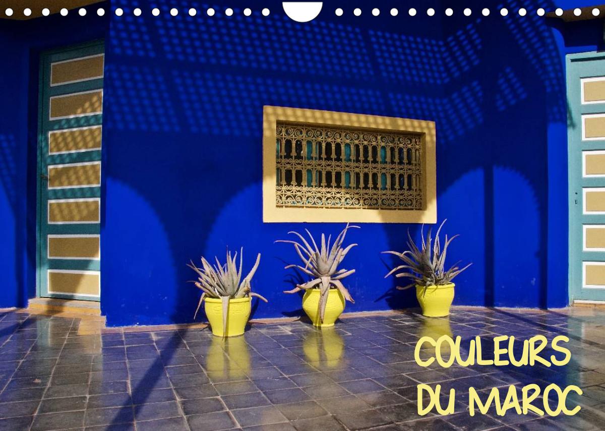 COULEURS DU MAROC (Calendrier mural 2022 DIN A4 horizontal) - Jean Luc ROLLIER