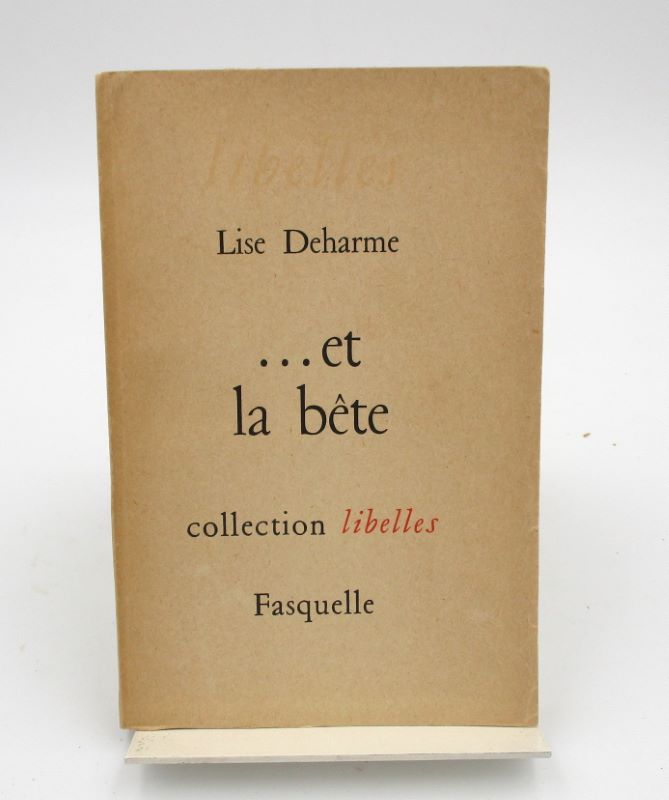 Image of . et la bête DEHARME (Lise) [ ] [Softcover]