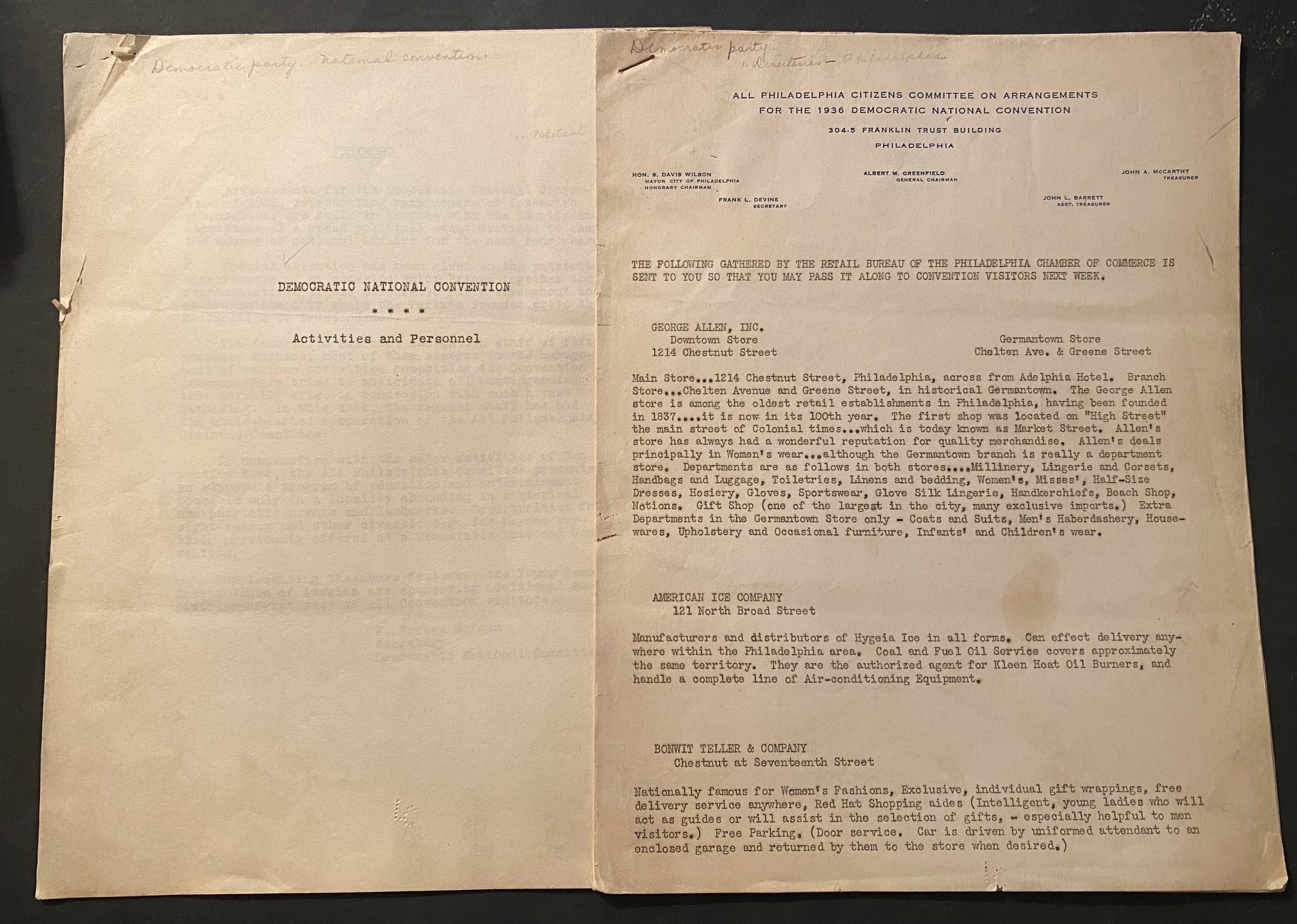 Democratic National Convention 1936 by Democratic National Convention