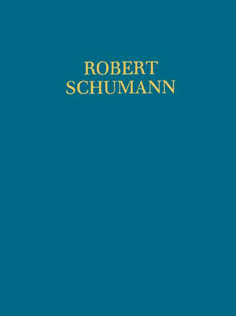 Werke fÃƒÂ¼r PedalflÃƒÂ¼gel und Orgel - Schumann, Robert