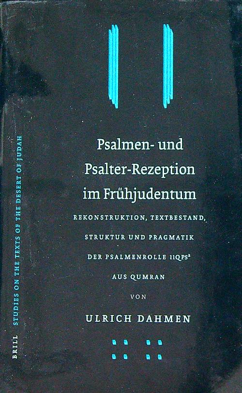 Palmen und Psalter Rezeption im Fruhjudentum - Dahmen, Ulrich