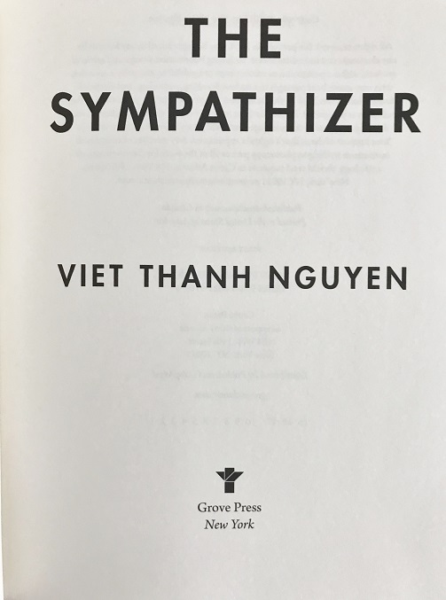 the sympathizer book the sympathizer book