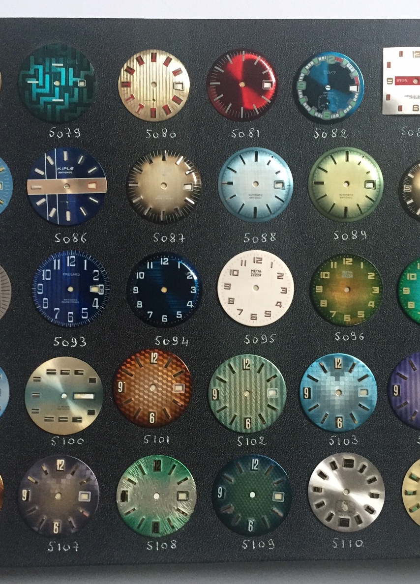Sales Sample Book of Watch Faces [Near Fine] [Hardcover]