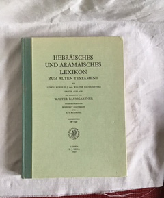 Hebraeisches Und Aramaeisches Lexikon Zum Alten Testament: 1 - Koehler, L.; Baumgartner, W.