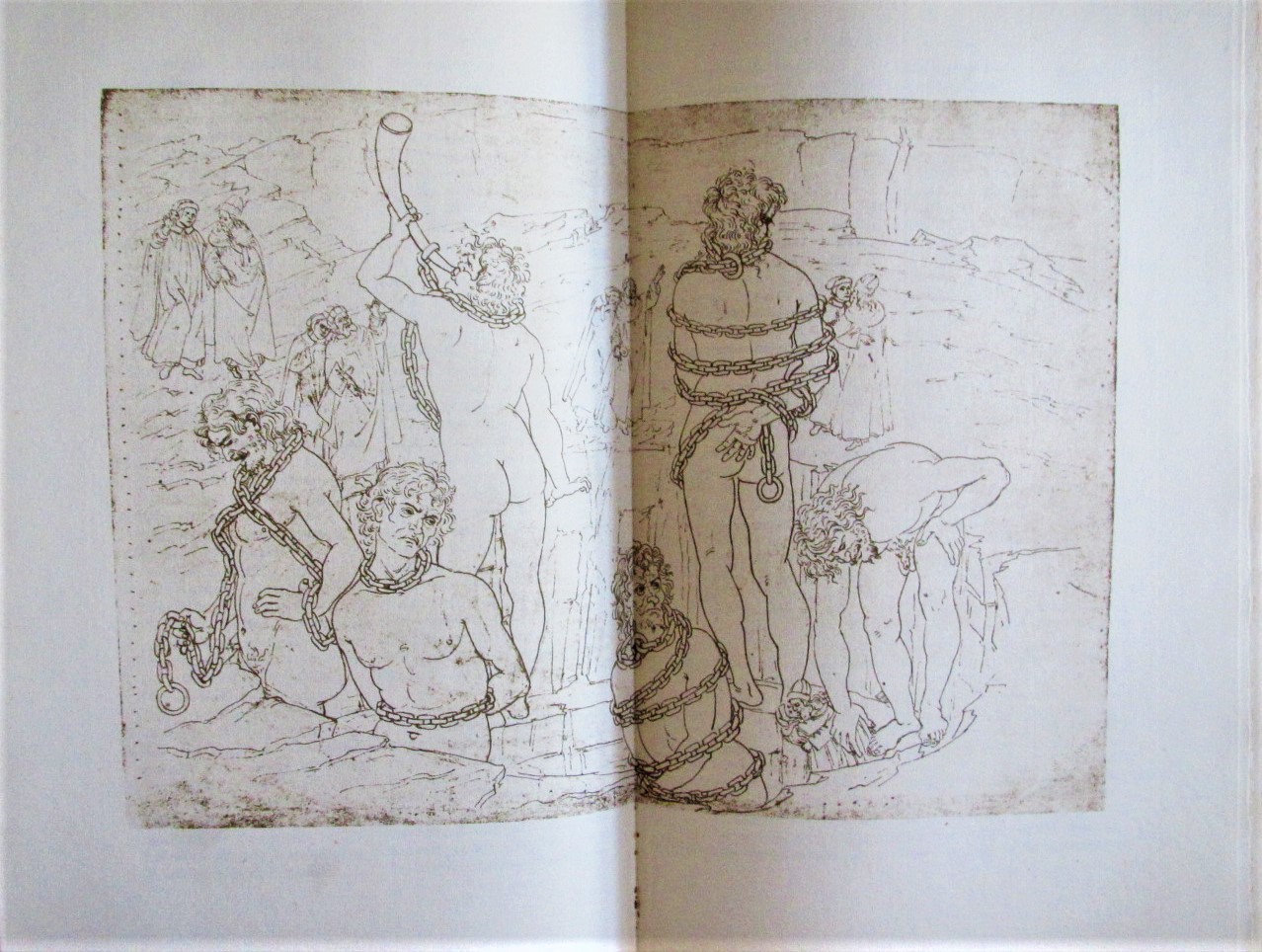 La Divina Commedia, or the Divine Vision of Dante Alighieri in Italian